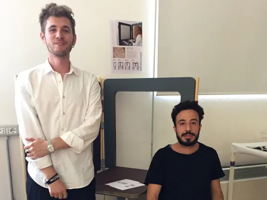 Giacomo Conti and Aniello Greco Student challenge NABA